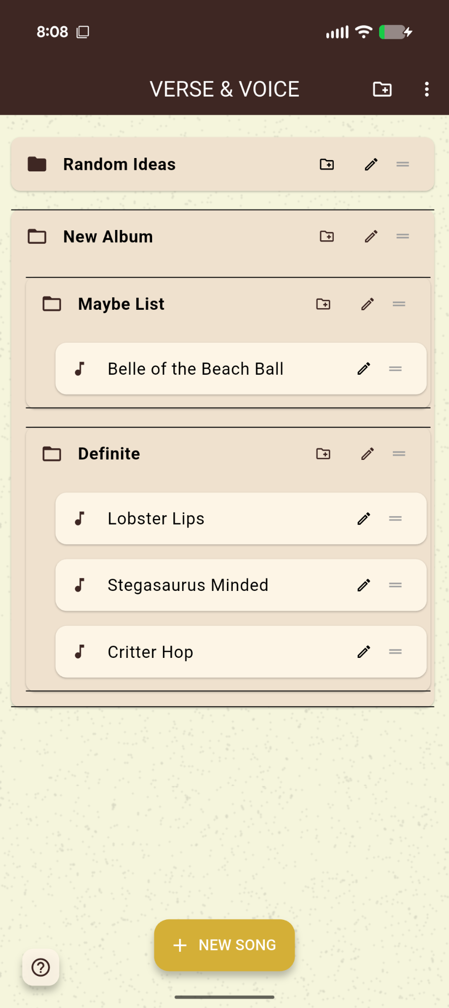 Verse and Voice Catalog Dashboard